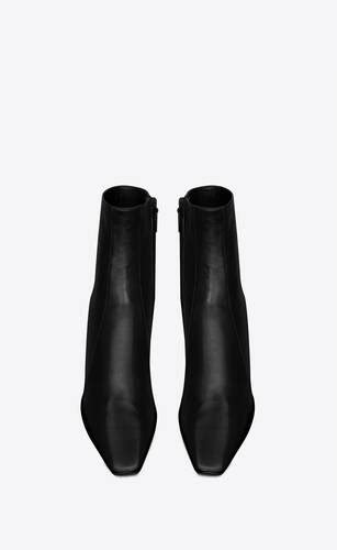 ysl rain boots|RAINER boots in smooth leather .